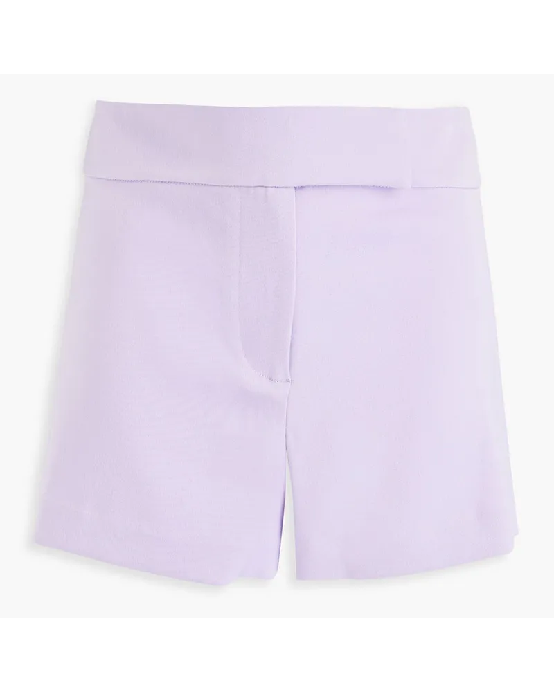 Alice + Olivia Alice Olivia - Crepe shorts - Purple Purple