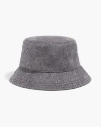 Thom Browne Cashmere-felt bucket hat - Gray Gray