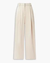 A.L.C. Fynn pleated crepe wide-leg pants - Pink Pink