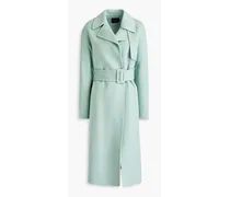 Wool and cashmere-blend felt coat - Green