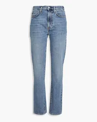 Totême High-rise straight-leg jeans - Blue Blue