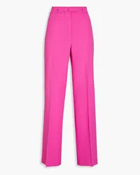 Maje Twill straight-leg pants - Pink Pink