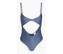 Aranja cutout swimsuit - Blue