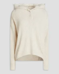 Autumn Cashmere Cashmere hooded sweater - White White