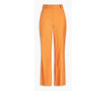 Grain de poudre flared pants - Orange