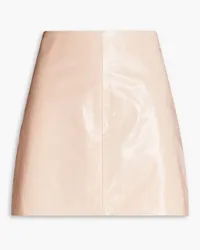 Walter Baker Patent-leather mini skirt - Pink Pink