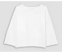 Saria cotton top - White
