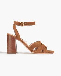 Gianvito Rossi Beya suede sandals - Brown Brown