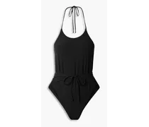 Halterneck swimsuit - Black