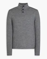 Giorgio Armani Mélange wool sweater - Gray Gray