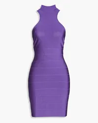 Hervé Léger Bandage mini dress - Purple Purple