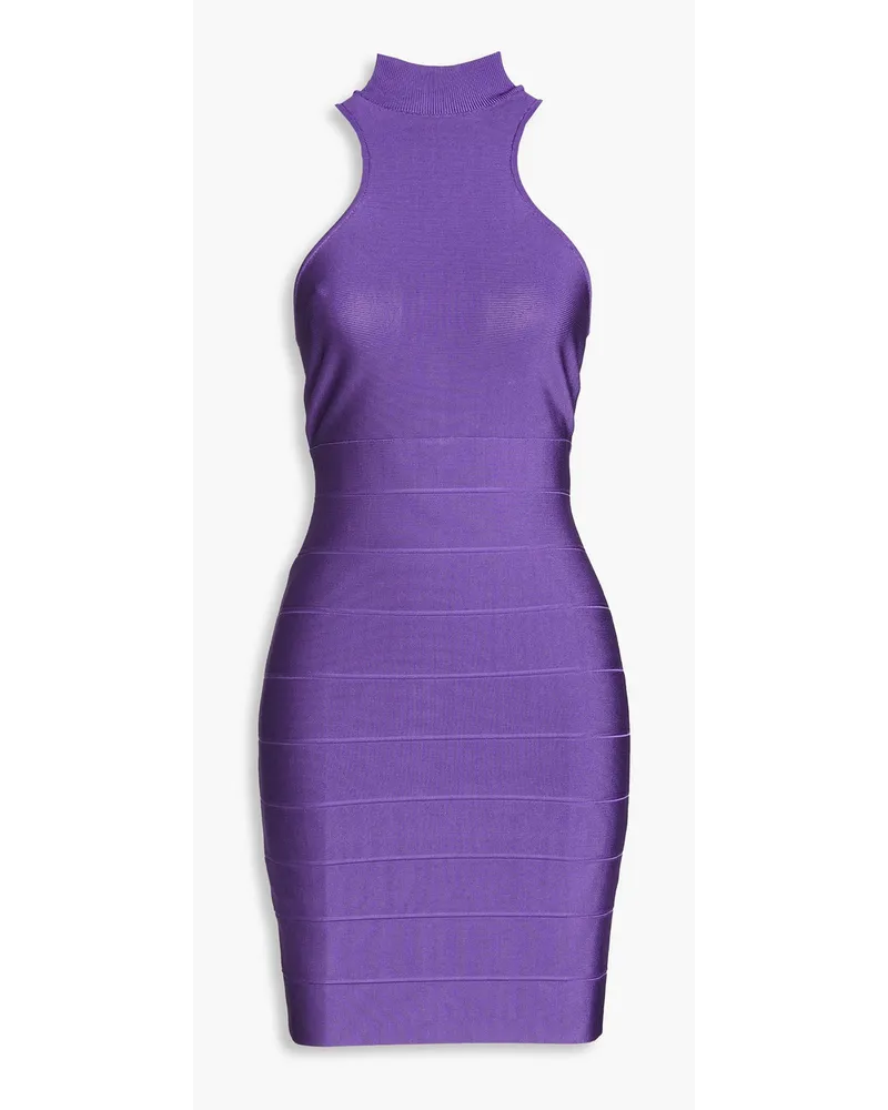 Hervé Léger Bandage mini dress - Purple Purple