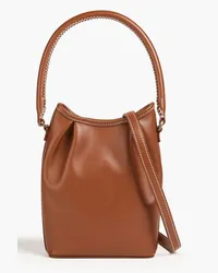 Elleme Dimple leather bucket bag - Brown Brown