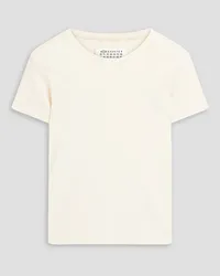 Maison Margiela Cotton-jersey T-shirt - White White