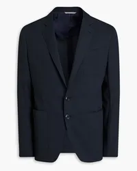 Canali Seersucker blazer - Blue Blue