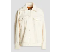 Theo denim jacket - White
