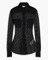 Victoria Beckham Lace shirt - Black Black