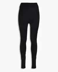 adidas Printed stretch-jersey leggings - Black Black