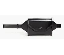 Leather belt bag - Black