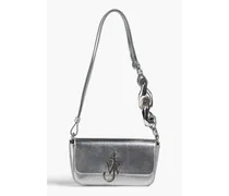 Metallic leather shoulder bag - Metallic