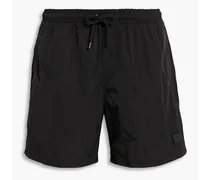 Short-length swim shorts - Black