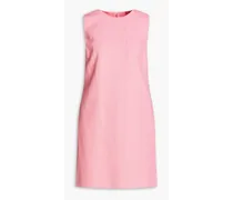 Cotton-blend bouclé-tweed mini dress - Pink