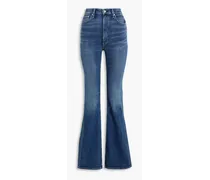 Casey high-rise flared jeans - Blue