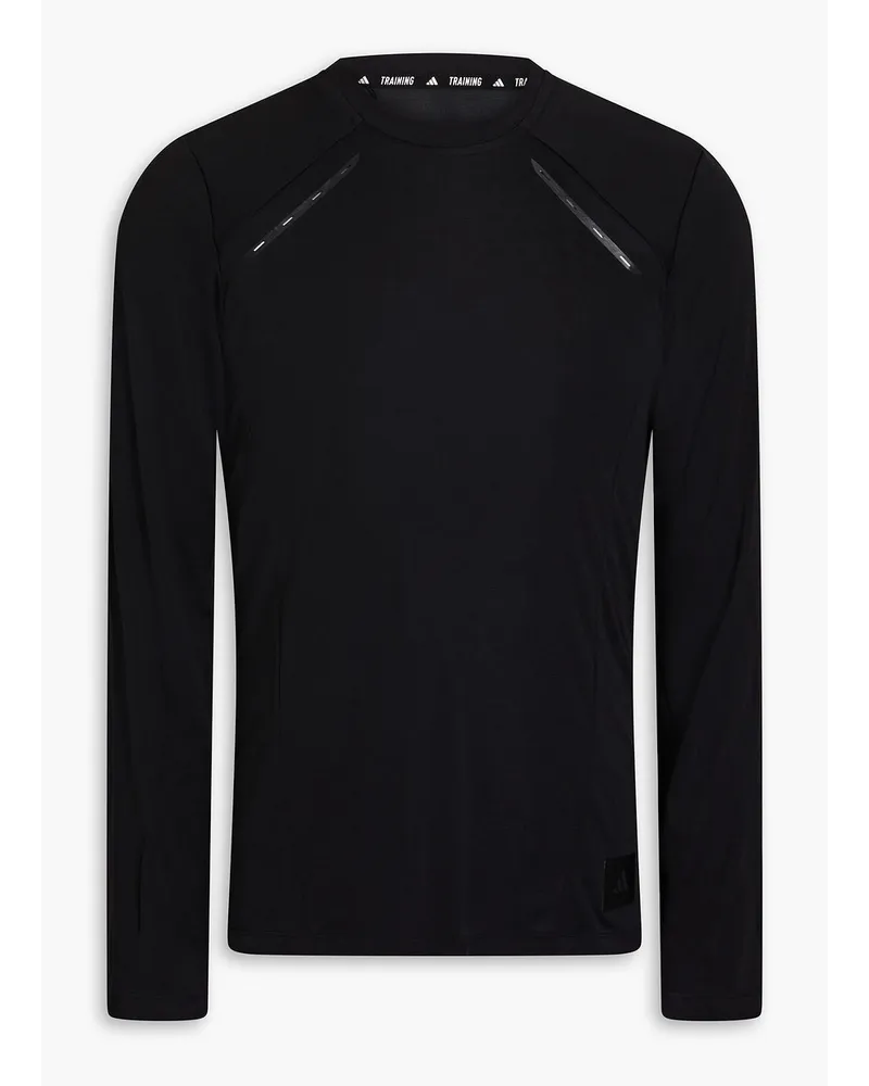 adidas Laser-cut jersey T-shirt - Black Black