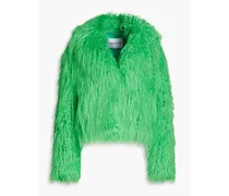 Janet faux fur jacket - Green