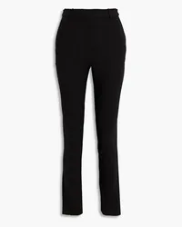 Derek Lam Leopard-jacquard slim-leg pants - Black Black