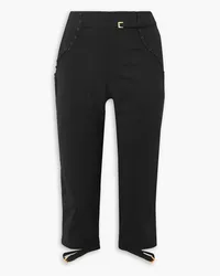 Jacquemus Caraco cropped wool-blend slim-leg pants - Black Black