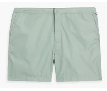Mid-length shell swim shorts - Green