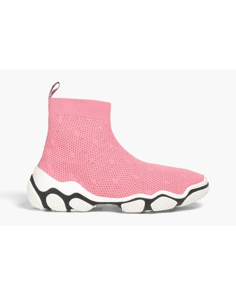 RED Valentino Mesh high-top sneakers - Pink Pink