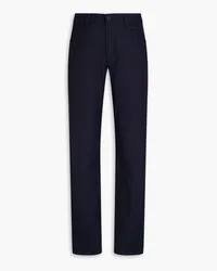 Giorgio Armani Stretch-cotton twill chinos - Blue Blue