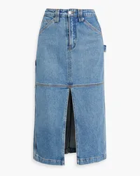 A.L.C. Alden denim midi skirt - Blue Blue