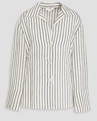 Vince Striped woven shirt - White White