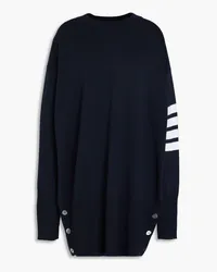 Thom Browne Striped wool sweater - Blue Blue