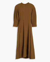 Proenza Schouler Crepe midi dress - Brown Brown