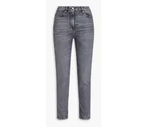 Mid-rise skinny jeans - Gray