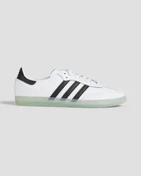 adidas Samba x Jason Dill striped leather sneakers - White White