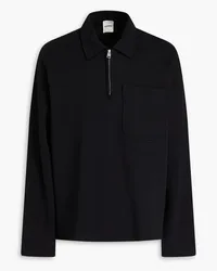 Sandro Cotton-jersey polo shirt - Black Black