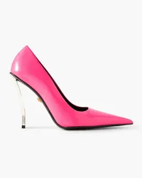 Versace Pin-Point patent-leather pumps - Pink Pink