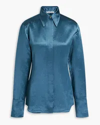 Acne Studios Satin shirt - Blue Blue