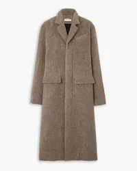 GAUCHERE Llama wool-blend coat - Brown Brown