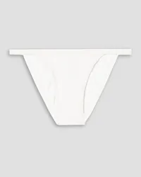 Matteau Crinkled bikini briefs - White White