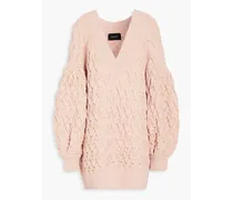 Cable-knit sweater - Pink