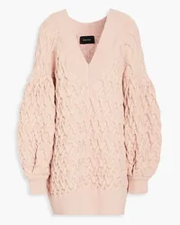 Simone Rocha Cable-knit sweater - Pink Pink