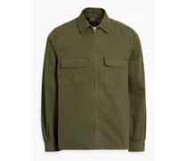 Cotton-canvas jacket - Green