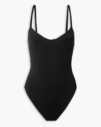 Mara Hoffman Gigi cutout underwired swimsuit - Black Black