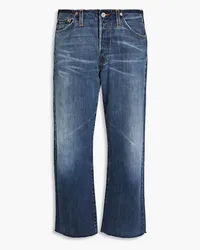 Levi's Mid-rise straight-leg jeans - Blue Blue